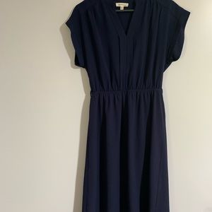 Navy blue dress